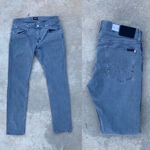 • Hudson Blake Slim Straight Jeans •